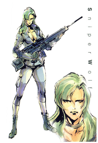 Sniper Wolf Art from Metal Gear Solid