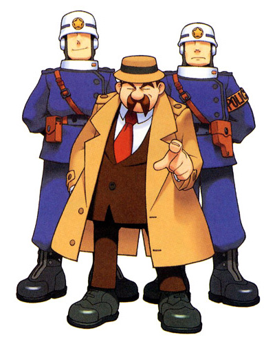 Police Art from Mega Man Legends