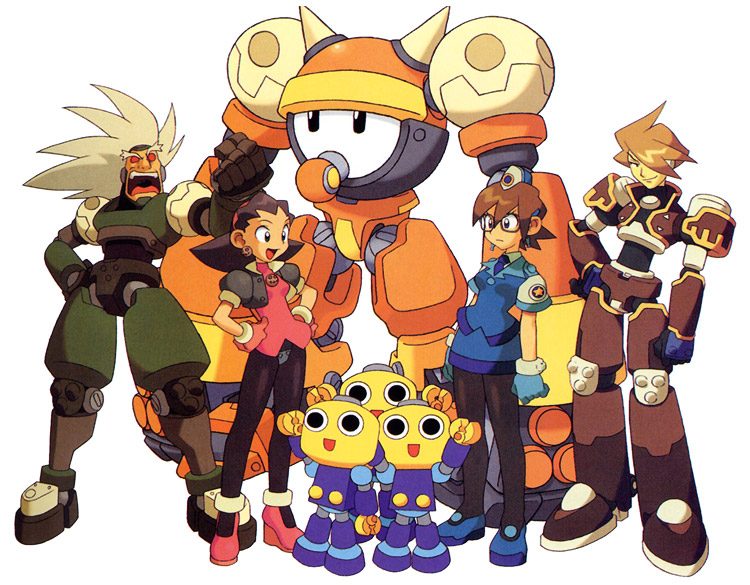 Characters Art from The Misadventures of Tron Bonne