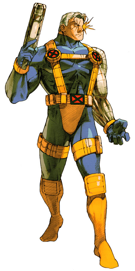 Cable (X-Men) Art from Marvel vs. Capcom 2