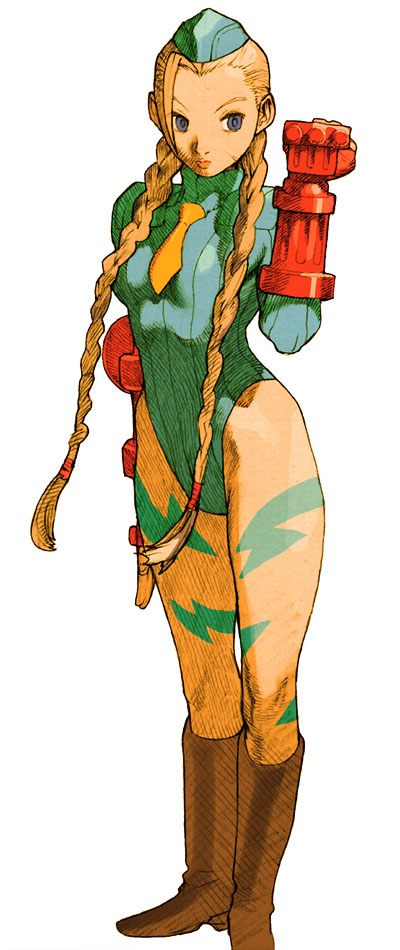 Cammy White (Street Fighter) Art from Marvel vs. Capcom 2