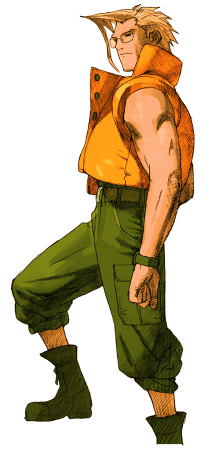 Charlie (Street Fighter) Art from Marvel vs. Capcom 2