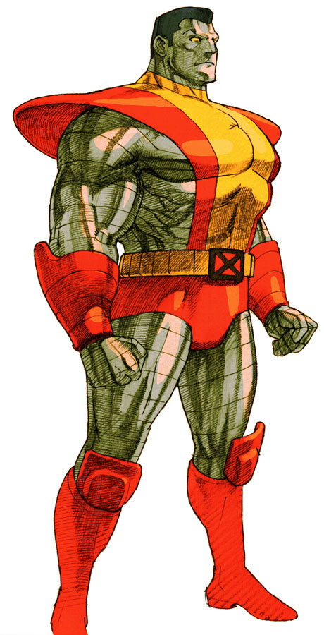 Colossus (X-Men) Art from Marvel vs. Capcom 2