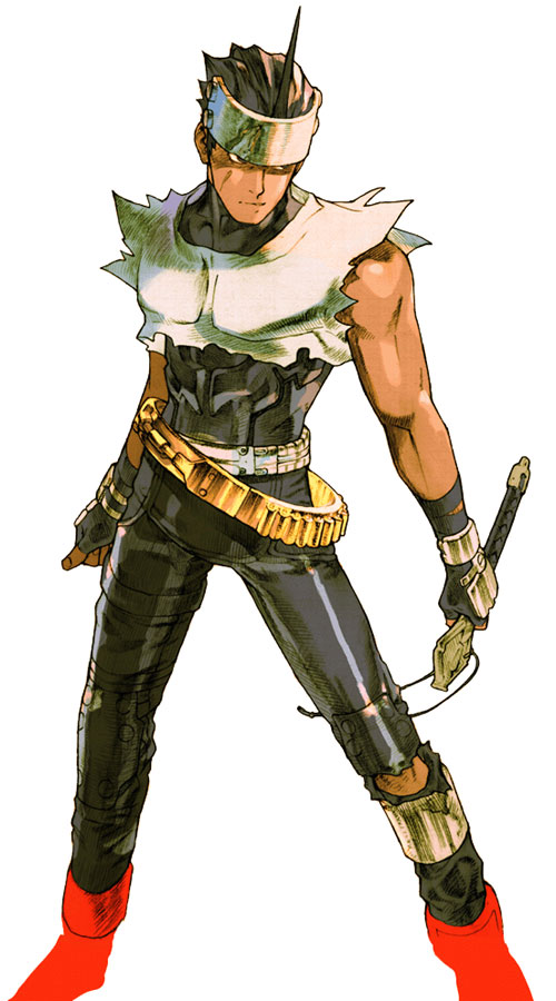 Hayato Kanzaki (Star Gladiator) Art from Marvel vs. Capcom 2