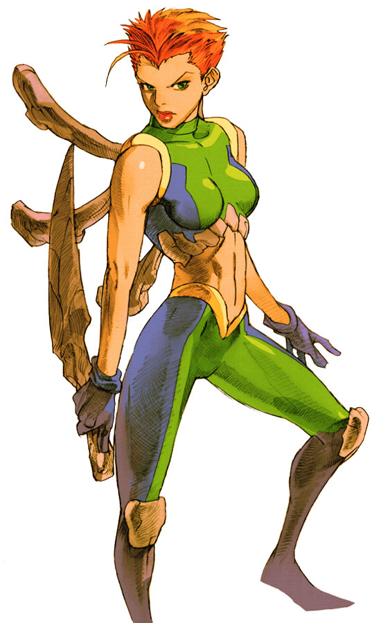 Marrow (X-Men) Art from Marvel vs. Capcom 2