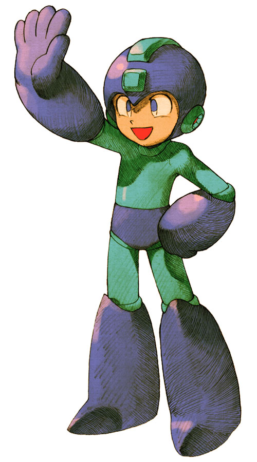 Mega Man (Mega Man Series) Art from Marvel vs. Capcom 2