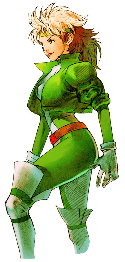 Rogue (X-Men) Art from Marvel vs. Capcom 2
