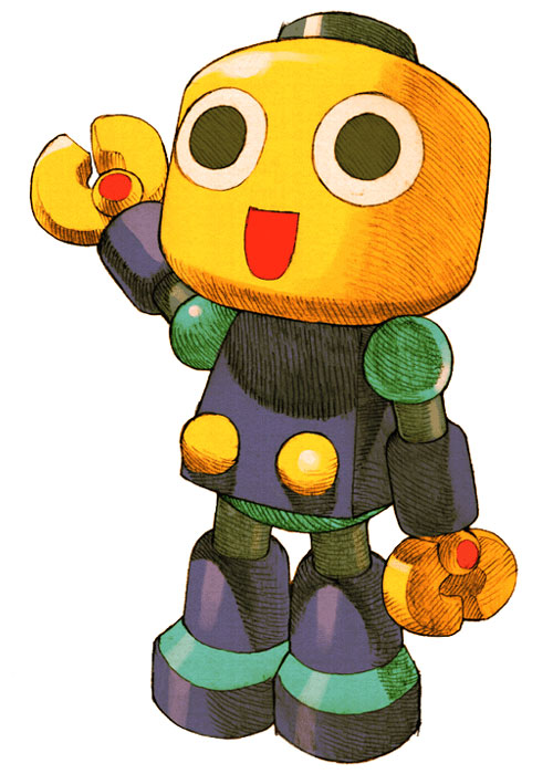 Servbot (Mega Man Legends) Art from Marvel vs. Capcom 2