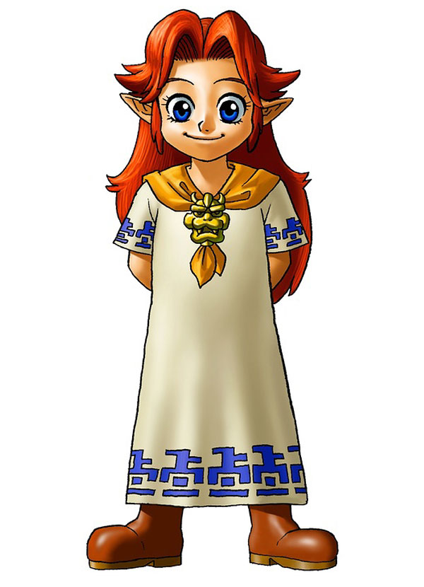 Malon Art from Legend of Zelda: Ocarina of Time