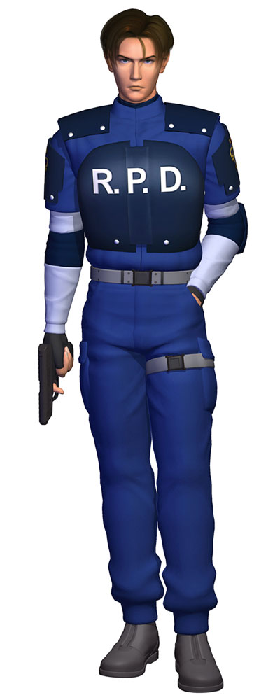 Leon S. Kennedy Art from Resident Evil 2