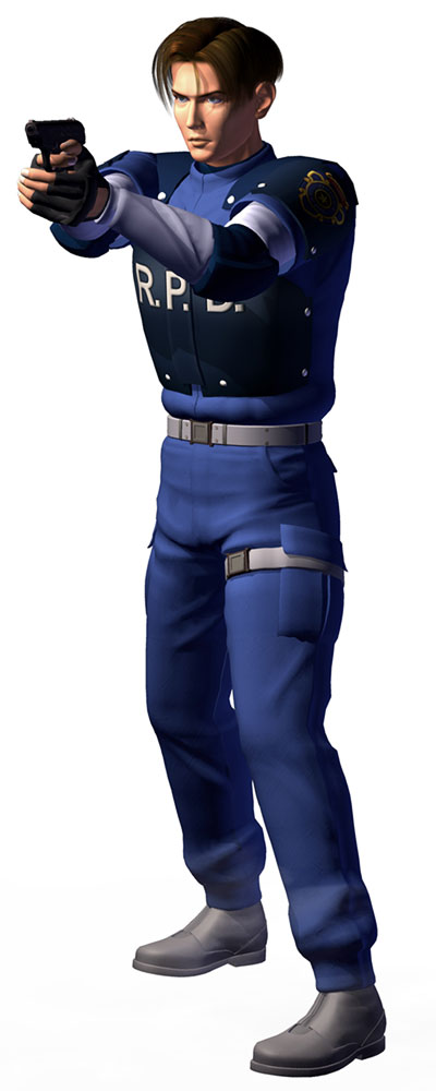 Leon S. Kennedy Artwork from Resident Evil 2