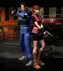 Leon & Claire CG Art