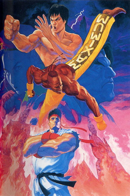 Super Street Fighter II Characters Art from Street Fighter Series