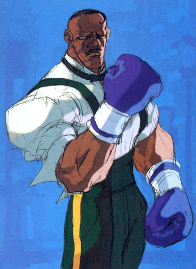 Dudley Concept Art from Street Fighter III