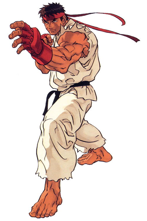 Ryu Art from Street Fighter III
