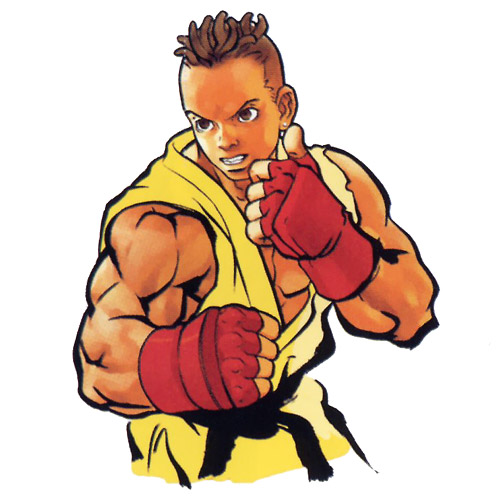 Sean Artwork from Street Fighter III
