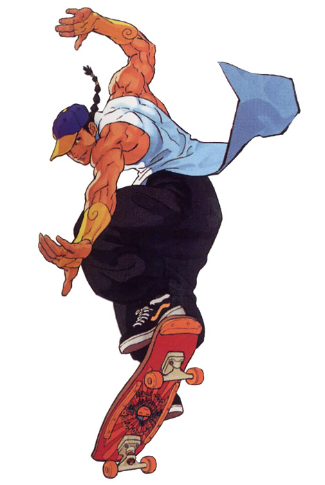 Yun Lee Art from Street Fighter III