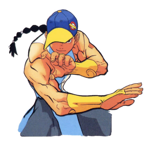 Yun Lee Artwork from Street Fighter III