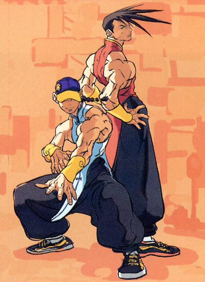 Lee Brothers Art from Street Fighter III