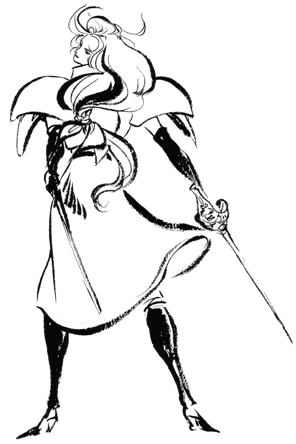 Charlotte Christine Colde Art from Samurai Shodown