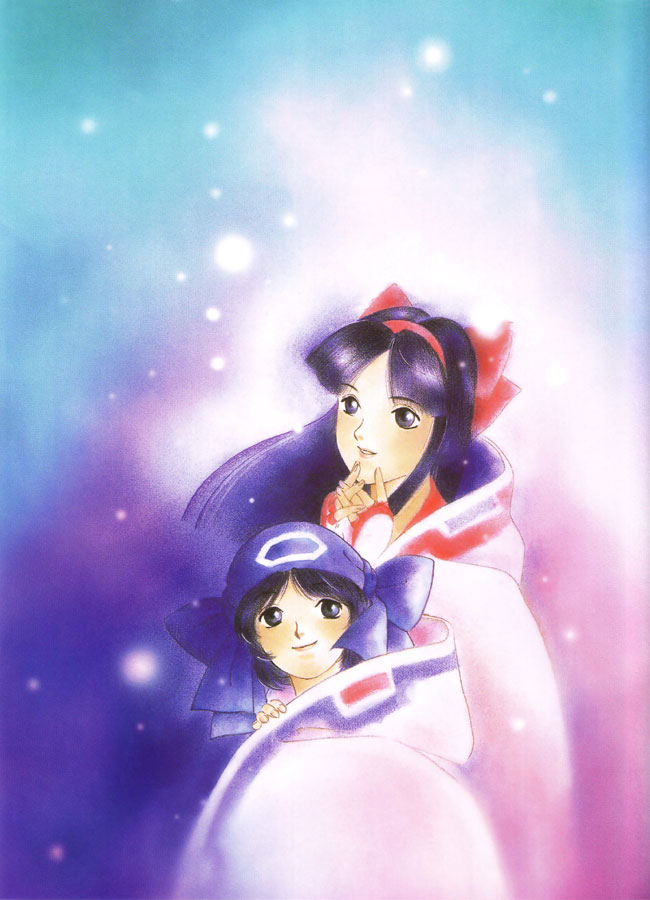 Nakoruru & Rimururu Art from Samurai Shodown