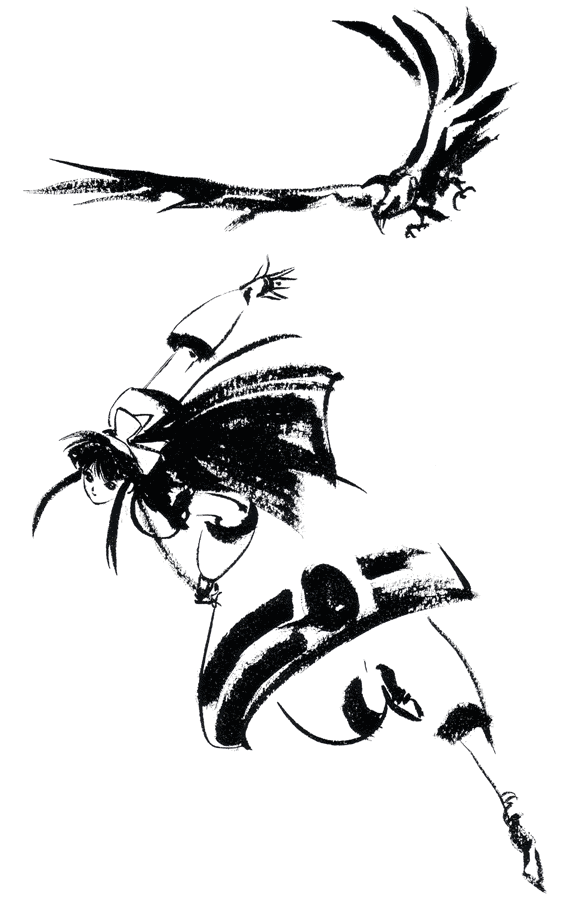 Nakoruru Art from Samurai Shodown