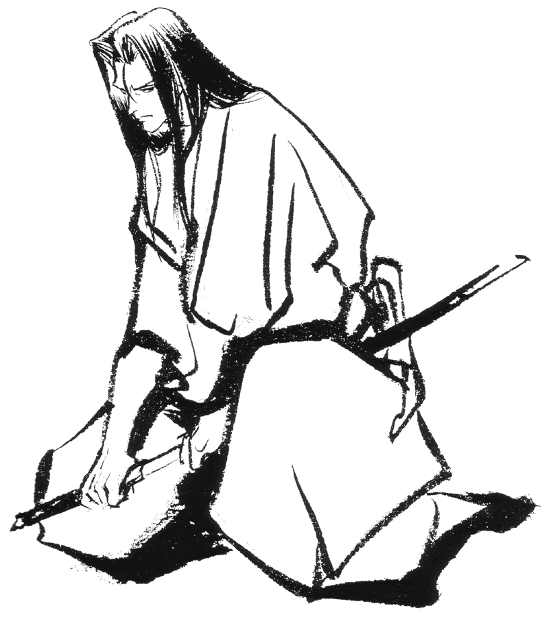 Ukyo Tachibana Art from Samurai Shodown