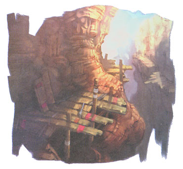 Walkway Concept Art from Unlimited Saga