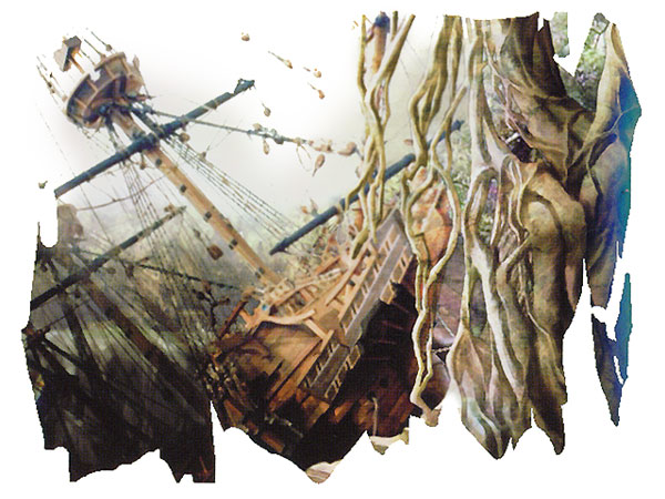 Ship Concept Art from Unlimited Saga