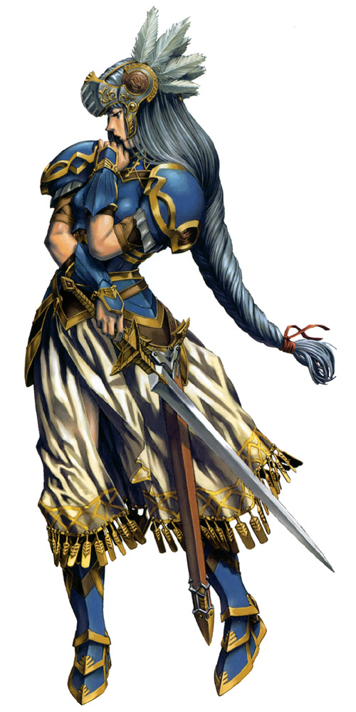 Lenneth Art from Valkyrie Profile