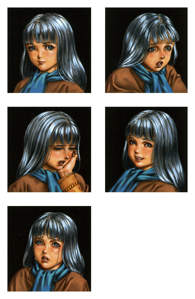 Young Lenneth Faces Art from Valkyrie Profile