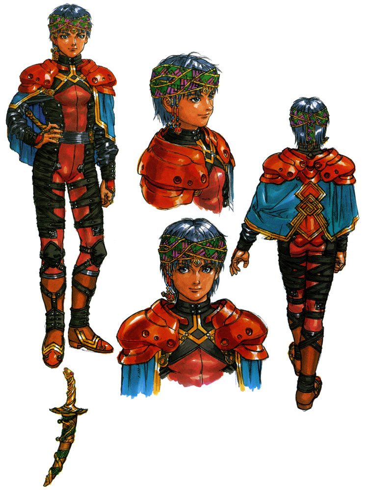 Loki Concept Art from Valkyrie Profile
