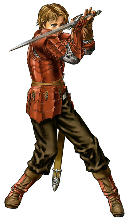 Lucian Artwork from Valkyrie Profile