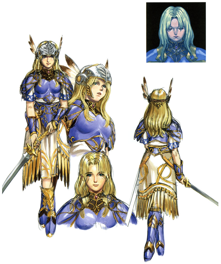Silmeria Art from Valkyrie Profile