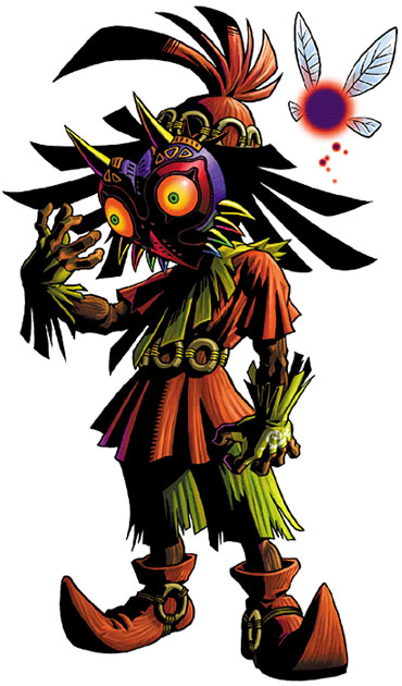 Skull Kid Art from Legend of Zelda: Majora's Mask