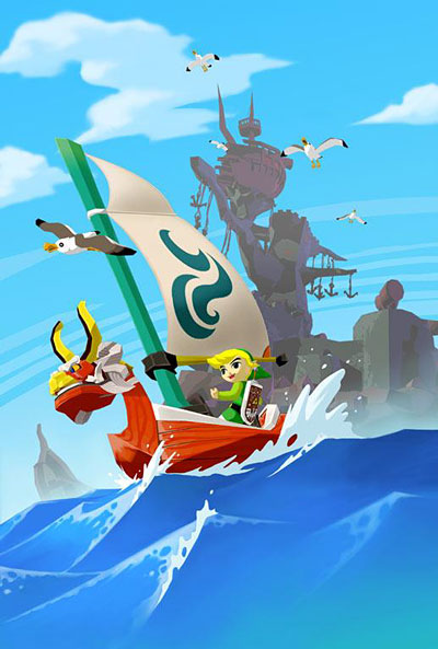 Box Art from The Legend of Zelda: The Wind Waker