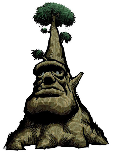 Deku Tree Art from The Legend of Zelda: The Wind Waker