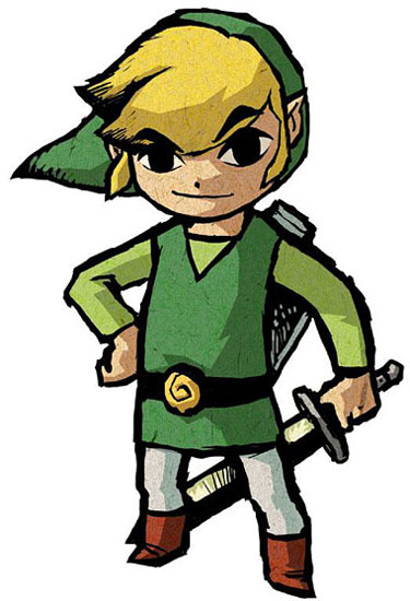 Link Art from The Legend of Zelda: The Wind Waker