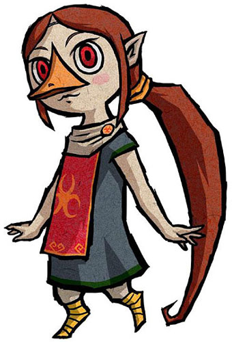 Medli Art from The Legend of Zelda: The Wind Waker