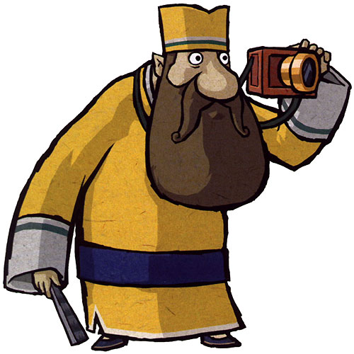 Lenzo Art from The Legend of Zelda: The Wind Waker