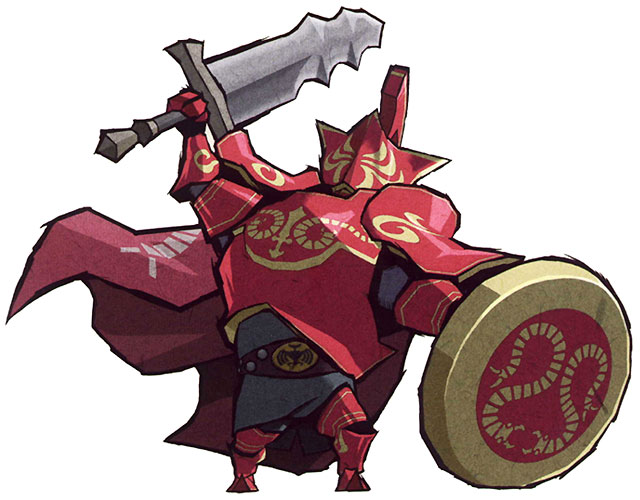 Mighty Darknut Art from The Legend of Zelda: The Wind Waker