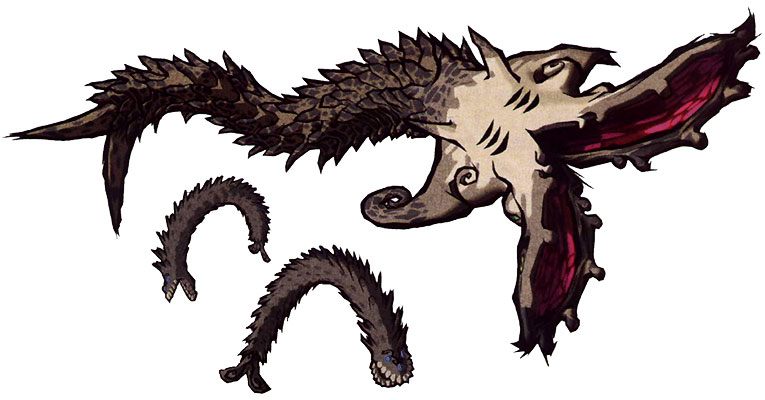 Molgera Art from The Legend of Zelda: The Wind Waker