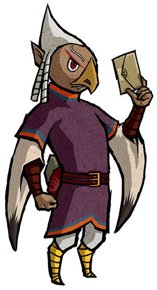 Quill Art from The Legend of Zelda: The Wind Waker