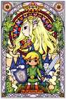 Zelda & Link Stained Glass Window