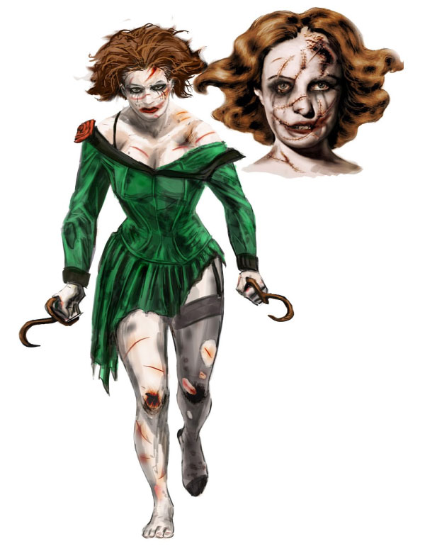 Singer Aggressor Art from BioShock