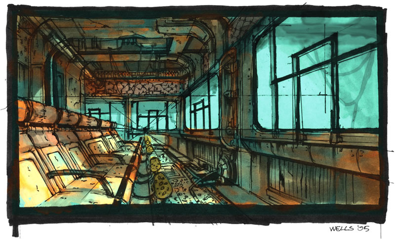 Environment Concept Artwork from BioShock