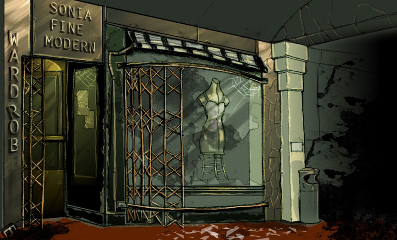 Clothing Shop Art from BioShock