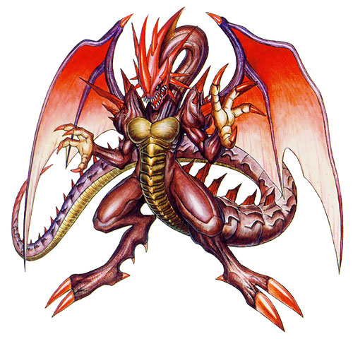 Ryu Kaiser Dragon Metamorphosis Art from Breath of Fire