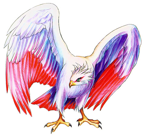 Nina Metamorphosis Art from Breath of Fire