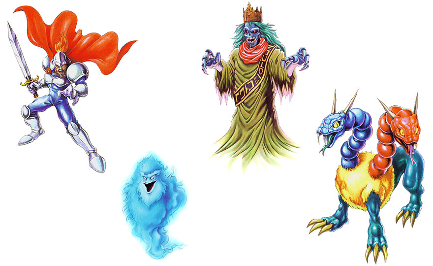 Monster Art from Breath of Fire